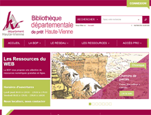 Tablet Screenshot of bdp-hautevienne.com